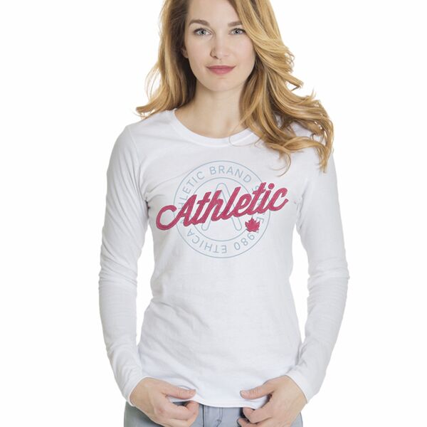 🍁 Women's Long Sleeve Union Made T-shirt Thumbnail