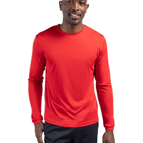 Spin Eco Performance Long Sleeve Mens Tee Shirt Thumbnail