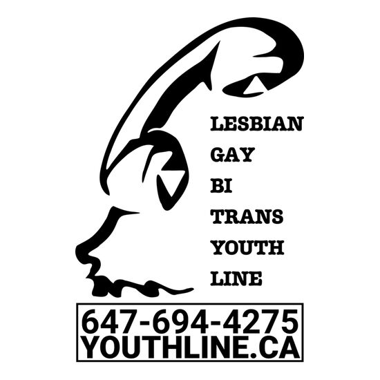 Retro 1994 YouthLine Logo -Black Thumbnail