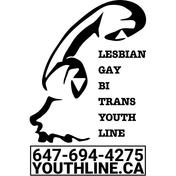 Retro 1994 YouthLine Logo -Black Thumbnail
